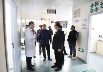 【安阳六院】紧绷安全弦 把好节前关医院开展节前安全生产检查