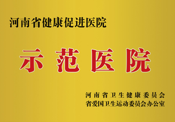 河南省健康促进医院