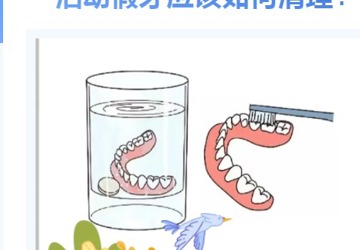 【口腔科普】活动假牙应该如何清理?